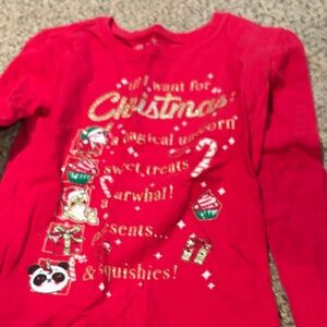 Red Christmas Graphic Shirt